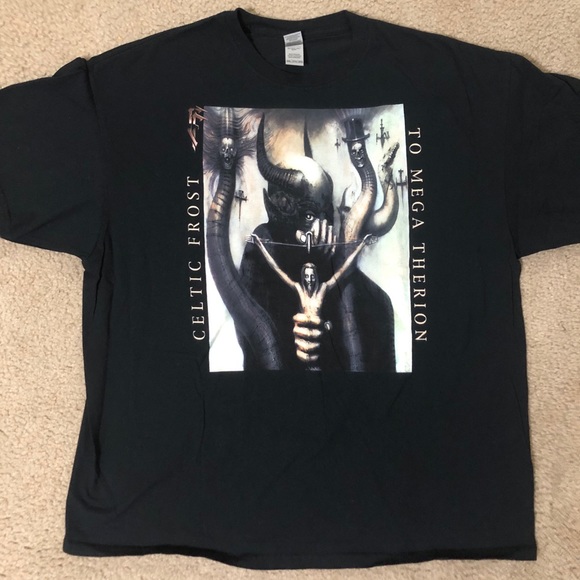 Gildan Other - Celtic Frost To Mega Therion shirt